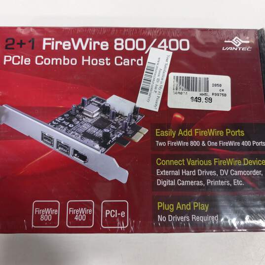 2 n 1 Fire Wire PCI Host Card In Sealed Box image number 5