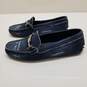AUTHENTICATED TOD'S Blue Distressed Denim Loafers Womens Size 37 image number 2