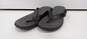 Crocs Dual Comfort Women's Black Rubber Sandals Size 8 image number 1