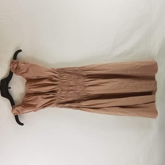 Guess By Marciano Women Gold Pink Sleeveless Midi Dress XS image number 2