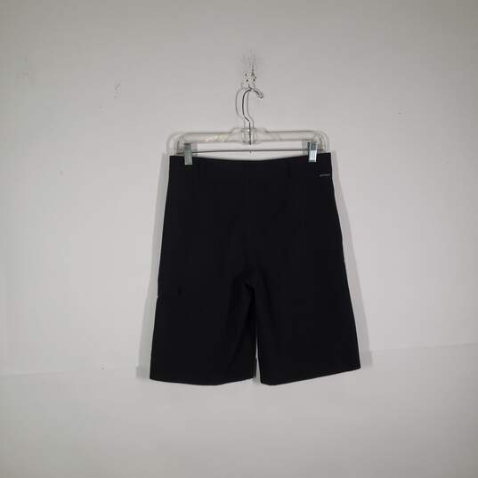 Mens Regular Fit Flat Front Slash Pockets Chino Shorts Size 18 image number 2