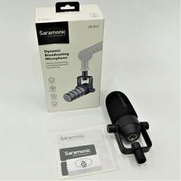 Saramonic Brand SR-BV1 Model Dynamic Broadcasting Microphone w/ Accessories