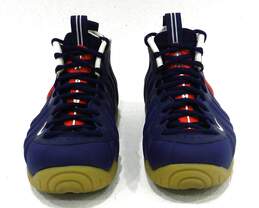 Nike Air Foamposite Pro Blue Void University Red Men's Shoe Size 11