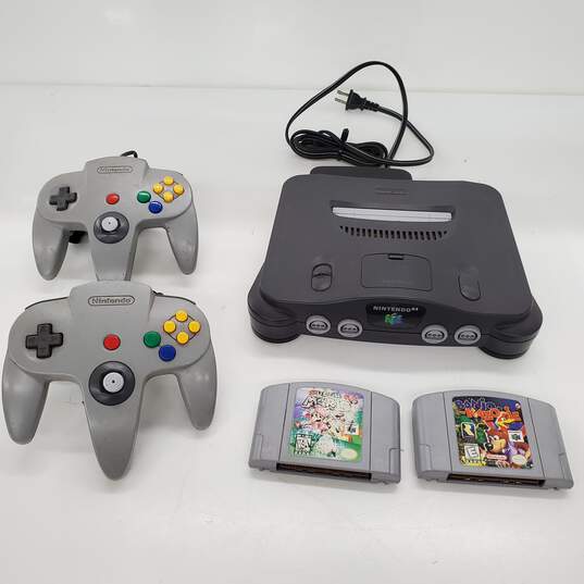 Lot of Nintendo 64 Console Controllers Video Games Mario 64 Untested P/R image number 1