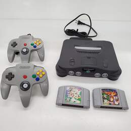 Lot of Nintendo 64 Console Controllers Video Games Mario 64 Untested P/R