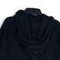 Nike Womens Black Rose Gold Long Sleeve Cowl Neck Pullover Hoodie Size XL image number 4
