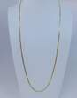 18K Yellow Gold Figaro Chain Necklace 13.9g image number 2