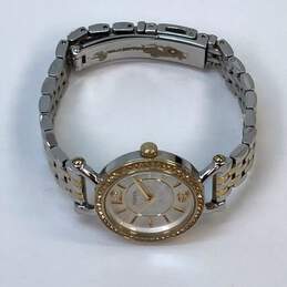 Designer Fossil ES 3895 Rhinestone Round Analog Dial Quartz Wristwatch alternative image