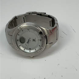 Designer Fossil Silver-Tone Stainless Steel Round Dial Analog Wristwatch alternative image