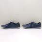 Lacoste Chaymon Women's Blue Leather Sneakers Size 6.5 image number 3