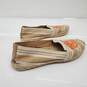 Tory Burch Women's Beige Striped Espadrilles Size 8 image number 3