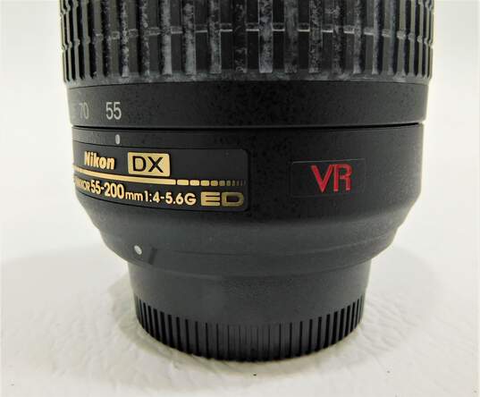 Nikon AF-S Nikkor 55-200mm 1:4-5.6 G ED Camera Lens W/ Tiffen Filters & Manual image number 4