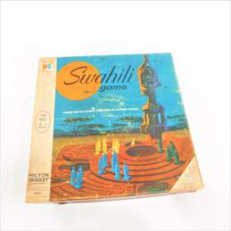 Vintage Swahili African Culture Heritage Board Game Milton Bradley IOB alternative image