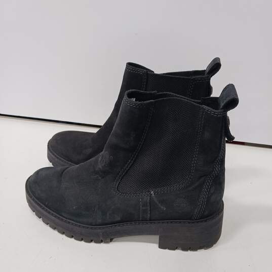 Timberland short black boots Women's size 8 image number 4