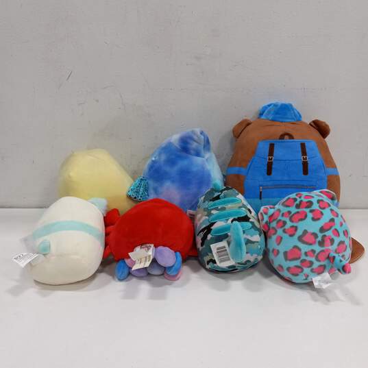 Lot of Seven Assorted Squishmallows Stuffed Toys image number 2