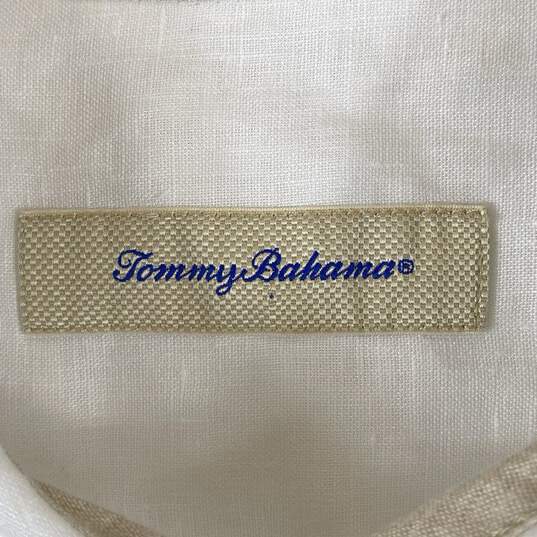 Tommy Bahama White T-shirt - Size X Large image number 3