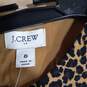 Women's J. Crew Leopard Print Dress Size 8 NWT image number 3