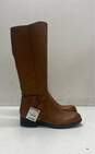 Franco Sarto Pristine Brown Riding Boots Women's Size 9 image number 1