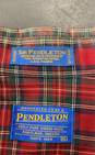 Pendleton Red Plaid Wool Shirt - Size X Large image number 3