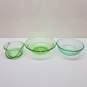 Set of 3 Green Dishware Serving/Mixing Bowls image number 1
