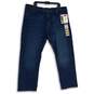 NWT Wrangler Mens Blue Medium Wash Relaxed Fit Straight Leg Jeans Size 44x30 image number 1