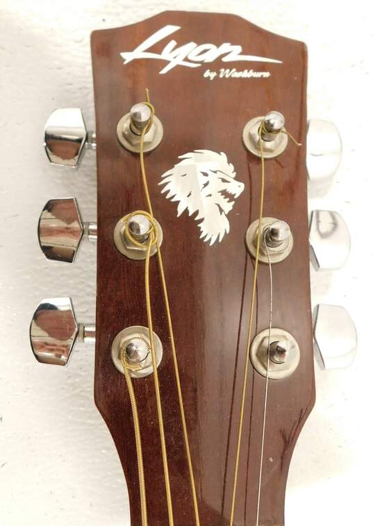 Lyon by Washburn Brand LG2TPAK Model Wooden 6-String Acoustic Guitar image number 7