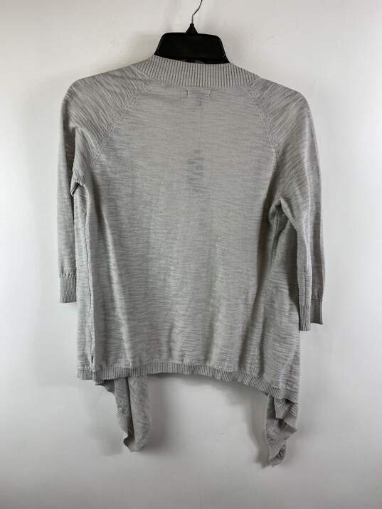 Express Women Gray Cardigan Sweater S/P NWT image number 2