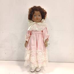 Vintage "Cassandra" Porcelain Doll #42065 IOB alternative image