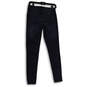NWT Womens Blue Denim Dark Wash 5-Pocket Design Skinny Leg Jeans Size 28 image number 2