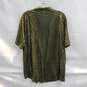Smartwool Merino Wool Blend Green Short Sleeve Button Up Shirt Men's Size XL image number 2
