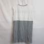 Nike gray and white colorblock t shirt dress XL image number 3