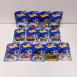 Lot of 13 Assorted Hot Wheels 2002 Collection