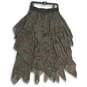 Womens Black Geometric Layered Elastic Waist Pull-On Tutu Skirt Size M image number 1