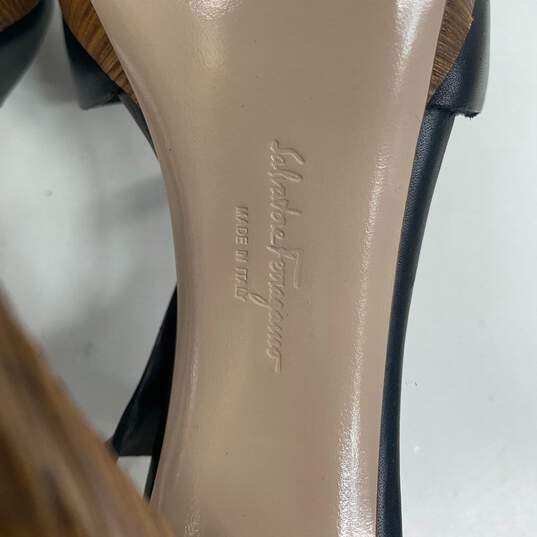 Salvatore Ferragamo Black heel Heel Women 8 image number 6