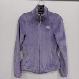 The North Face Purple Fleece Jacket Women's Size XS