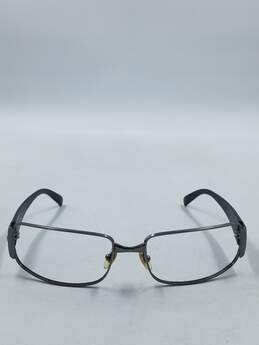 Ray-Ban Dark Silver Rectangle Eyeglasses alternative image