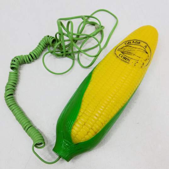 Vintage Corn Phone Novelty Landline Telephone Grade A Products IOB image number 2