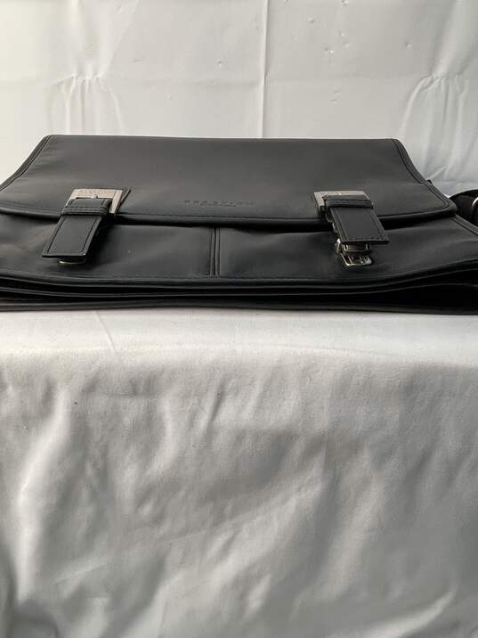 Kenneth Cole Black Briefcase W/Shoulder Strap image number 3
