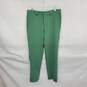Bogey Boys Green Polyester Blend Straight Leg Pant MN Size 28 image number 1