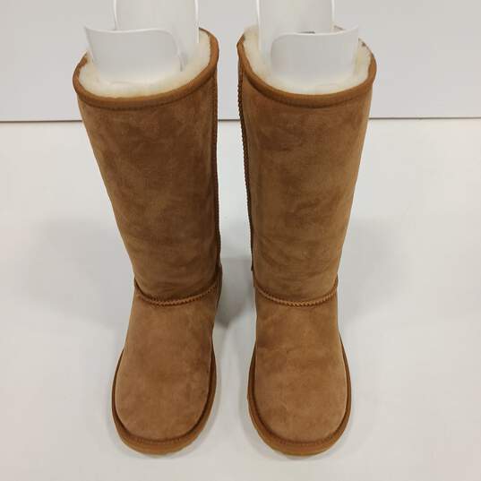 Ugg Classic Tall Tan Winter Boots Size 4 image number 3