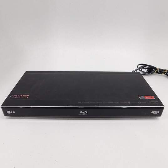 LG Brand BD570 Model Blu-Ray Disc Player w/ Power Cable image number 3