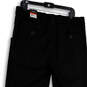 NWT Mens Black Elastic Waist Zip Pocket Drawstring Jogger Pants Size Medium image number 3