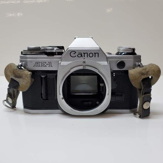 Canon AE-1 35mm SLR Film Body Camera Untested, For Parts image number 1