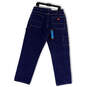 NWT Mens Blue Denim Medium Wash Relaxed Fit Carpenter Jeans Size 36/32 image number 2