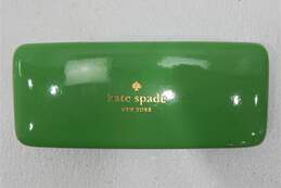 Kate Spade New York Leopard Half Rim Roberta 0FE6 Oval Prescription Eyeglasses with Case alternative image