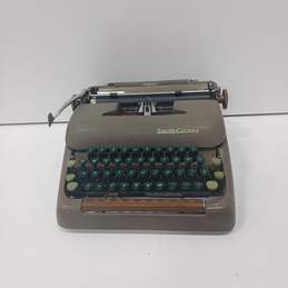 Vintage Smith & Corona Black Typewriter With Case alternative image
