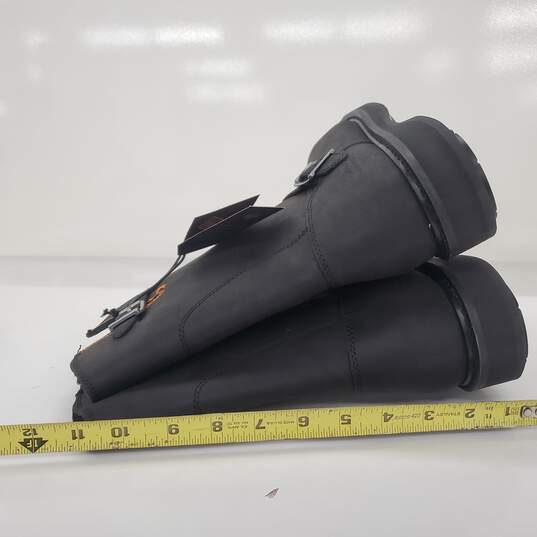 Harley-Davidson Jason Black Leather Steel Toe Harness Boots Men's Size 8.5W image number 5