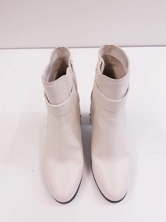 Michael Kors Perry Ankle Boots Cream 9 image number 6