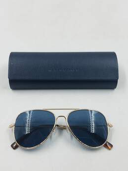 Warby Parker Gold Raider Sunglasses