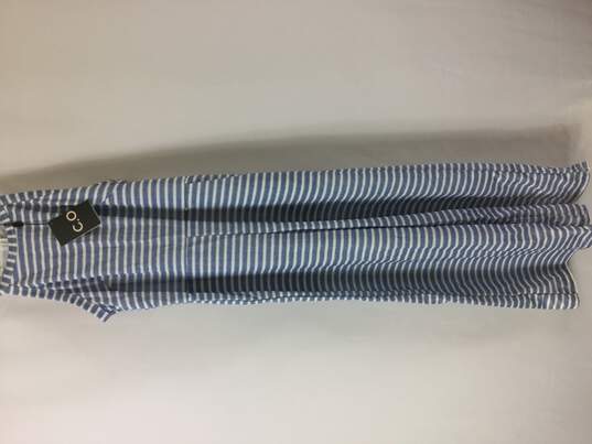 Cozy Women Blue Stripped Dress M image number 1